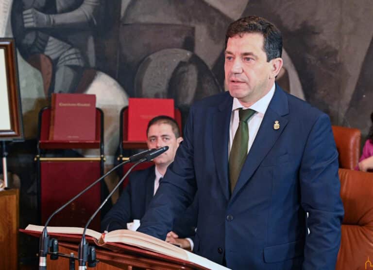 Miguel Ángel Valverde es el nuevo presidente de la Diputación de Ciudad Real en el mandato 2023-2027