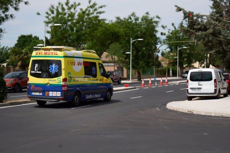 Ingresan a hombre de 56 años en el Hospital de Albacete después de sufrir un accidente de trabajo en San Clemente, Cuenca
