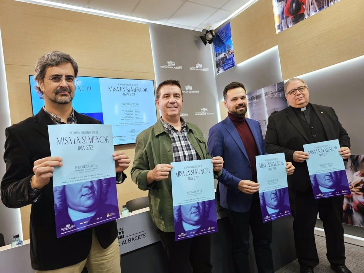 La Catedral de Albacete se viste de gala para acoger la primera interpretación de la ‘Misa en Si menor’ de Bach este domingo