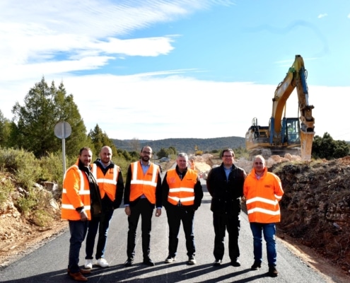 La Diputación de Albacete y Aquadeus impulsan la renovación de la vía AB-602 con una inversión de más de 1,7 millones de euros