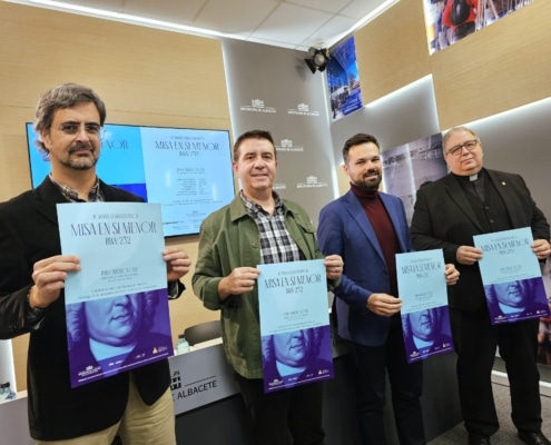 Misa en Si menor de J.S. Bach, Patrimonio de la Humanidad, recorrerá la provincia con su inicio en la Catedral de Albacete este 17 de diciembre