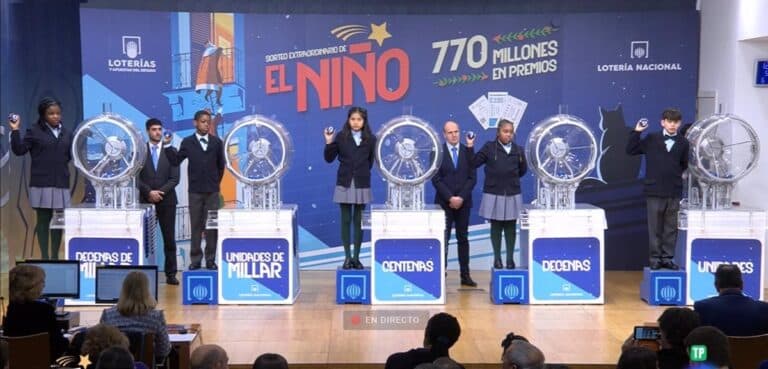 El 94.974 triunfa en ‘El Niño’: Castilla-La Mancha celebra el primer premio en siete localidades