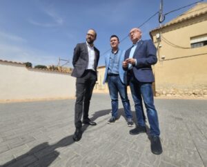Cabañero y Valera Inspeccionan las Últimas Inversiónes de la Diputación en Chinchilla, Afianzando el Desarrollo Local y la Autonomía Municipal