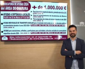 La Diputación de Albacete destina más de un millón de euros en cinco convocatorias para impulsar la cultura y promover la igualdad educativa
