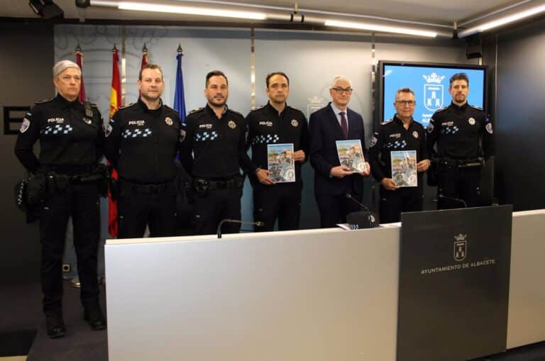 Reducción del 11% en Delitos y Aumento del 38% en Asistencia: El Balance de la Policía de Albacete en 2023