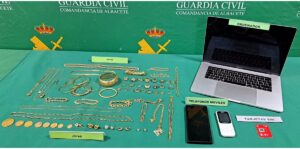 Detenido en Albacete con 62 Piezas de Oro y Ropa Nueva Robada en Vizcaya