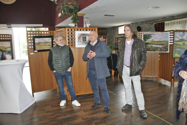 El pintor Feliciano Moya expone en Villa Isabelica su obra con sabor aldeano