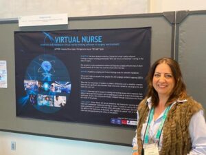 Presentación de proyecto formativo en realidad virtual por enfermera de la Gerencia de Hellín en Estados Unidos