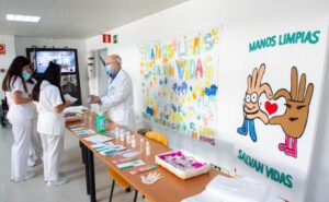 Centros sanitarios de Castilla-La Mancha se unen a campaña de higiene de manos