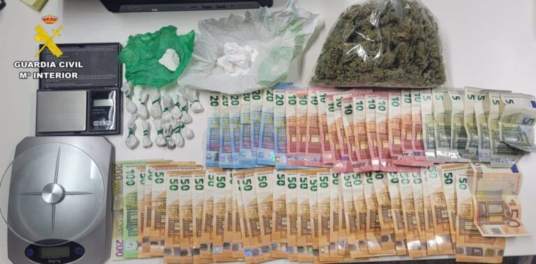 Desmantelado Punto de Venta de Drogas en Riópar: Guardia Civil Detiene a Dos y Decomisa 1.000 dosis