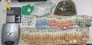 Operación Exitosa en Riópar: Guardia Civil Detiene a Dos y Confisca 1.000 Dosis de Droga