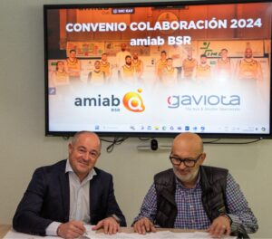 La empresa Gaviota y BSR Amiab Albacete firman un convenio de colaboración para apoyar el deporte adaptado