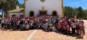 500 personas disfrutan de las rutas senderistas en Albacete