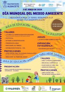 Albacete Festeja el Día Mundial del Medio Ambiente con Talleres y Juegos Educativos