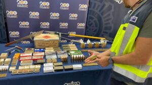 Cuatro Arrestados, Incluyendo Uno en La Roda, con más de 6.300 Cartuchos y Munición de Guerra Destinados a Sevilla