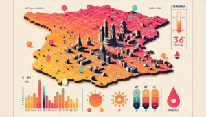 Previsión meteorológica: Avisos por calor con temperaturas de hasta 38 grados en Ciudad Real este viernes en Castilla-La Mancha