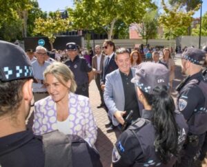 Cabañero y Valera asisten a la revisión del dispositivo de seguridad para la Feria de Albacete 2024