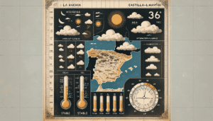 Previsión Meteorológica Para Este Viernes En Castilla-La Mancha: Intervalos Nubosos Y Temperaturas Estables