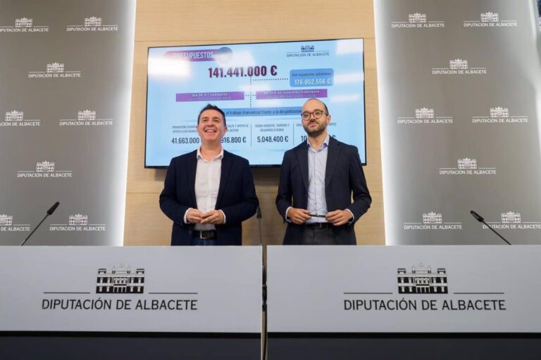 El Presupuesto De La Diputación De Albacete Aumentará 15 Millones, Alcanzando 141,4 Millones Para Apoyar A Los Ayuntamientos