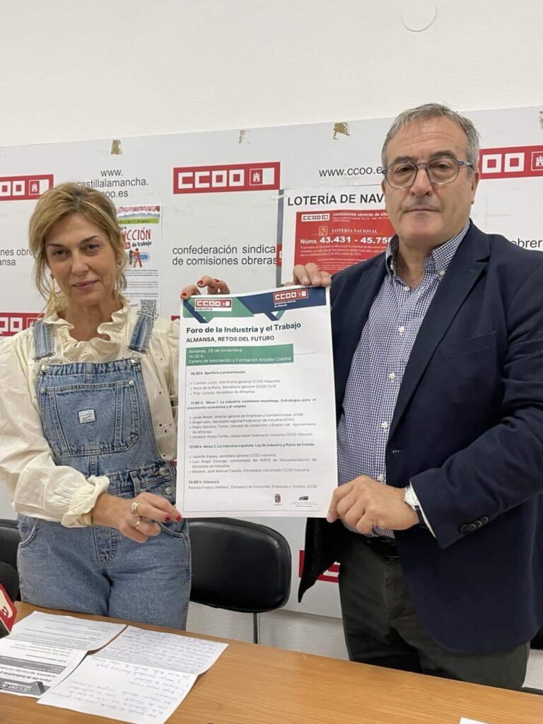 Foro de la Industria en Almansa: CCOO Impulsa Alternativas de Futuro para la Creación de Empleo