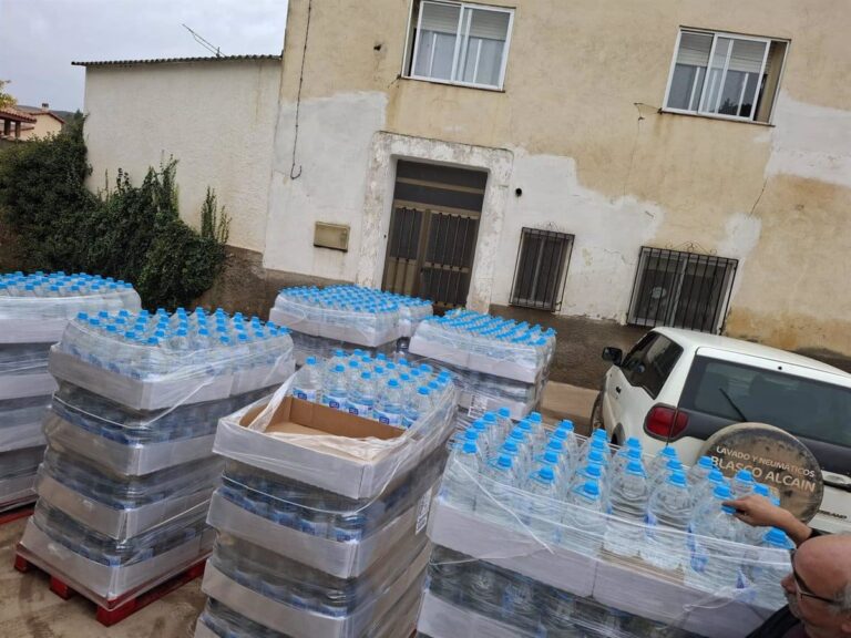 La Diputación Distribuye 46.000 Litros De Agua A Municipios De Guadalajara Afectados Por La DANA
