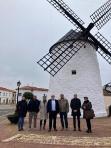 Las Aspas Del Museo Fotoetnográfico ‘La Molineta’ De Munera Se Renovaron Tras El Temporal Que Causó Su Rotura
