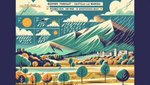 Previsión Meteorológica Para Este Jueves En Castilla-La Mancha: Posibles Precipitaciones Y Viento En Zonas Montañosas