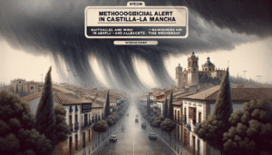 Alerta meteorológica en Castilla-La Mancha: precipitaciones y viento en Albacete este miércoles