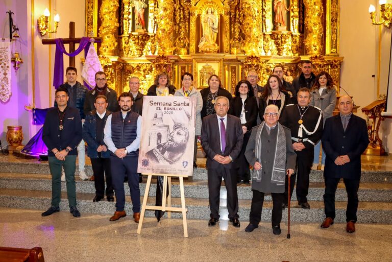 El Bonillo presenta el cartel oficial de su Semana Santa 2025