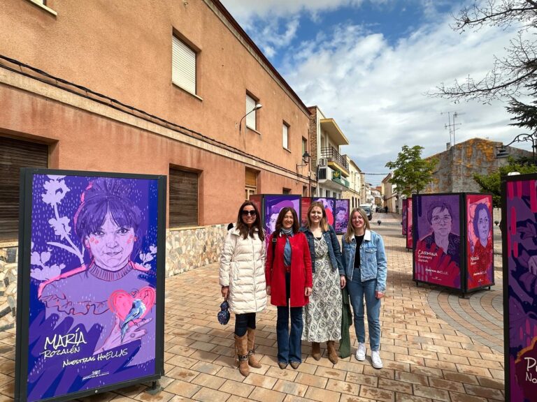 Alpera presenta la exposición ‘Nuestras huELLAS’ hasta el 12 de mayo, una iniciativa de la Diputación para destacar la influencia de mujeres destacadas de la provincia