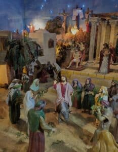 La Asociación Belenista Buen Pastor inaugura el diorama de la Pasión