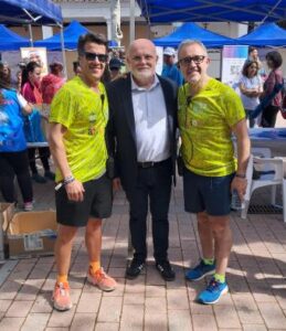 El delegado de la Junta apoya a Afanion en su décimo ‘Pilates Solidario’ por una causa noble y solidaria.