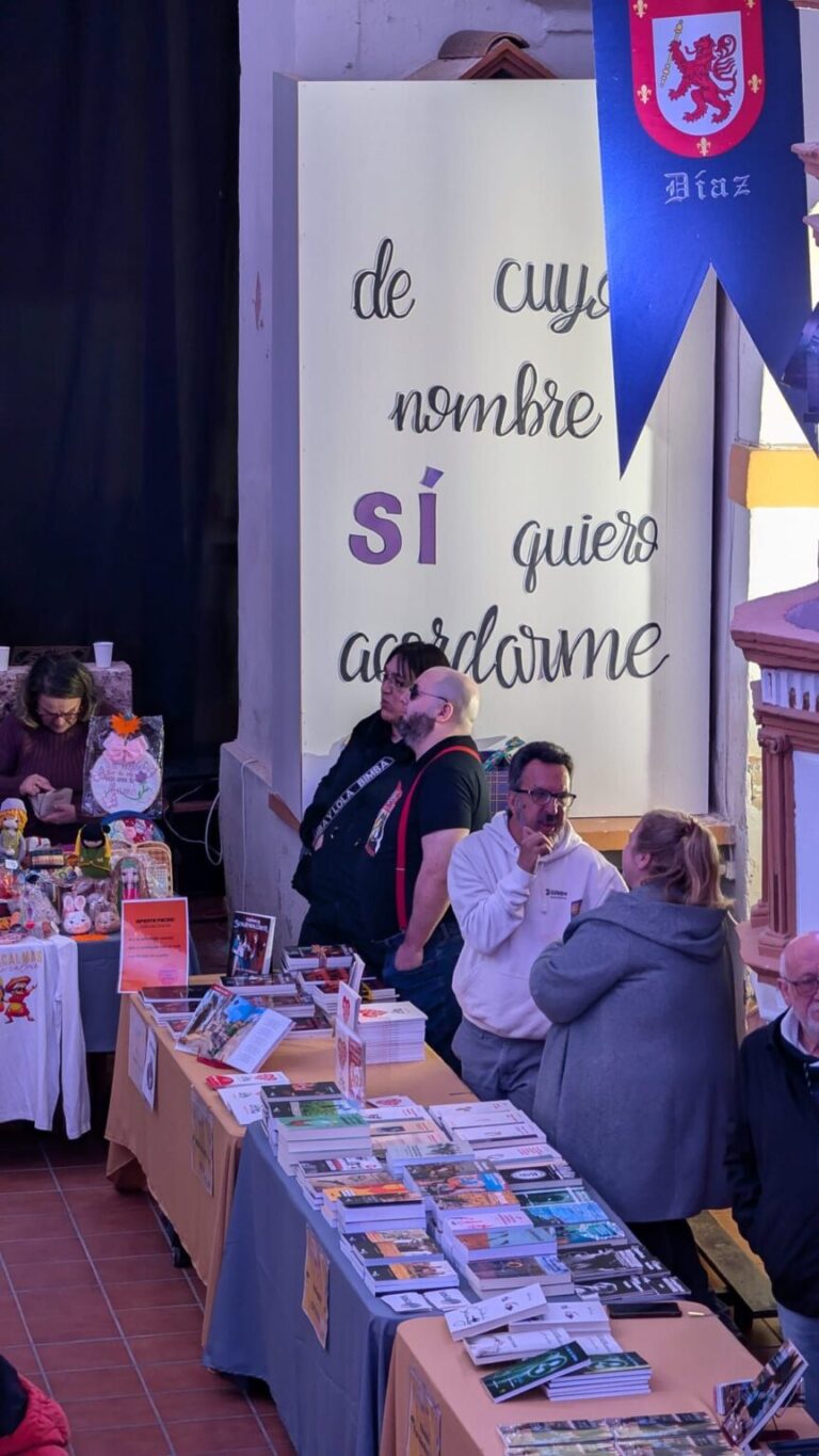 Gran éxito de la Feria del Libro de Bustares que se ha celebrado en Semana Santa