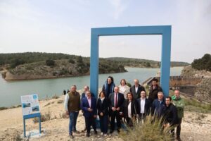 Inaugurados dos marcos ODS en Almansa y Chinchilla de Montearagón