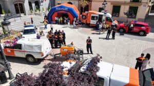 Intervenciones de las agrupaciones de protección civil en Castilla-La Mancha en 2024