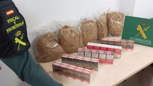 La Guardia Civil denuncia a un vecino de Hellín por poseer 5 kilos de picadura de tabaco