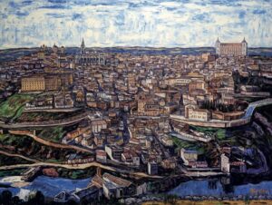 La Roda acoge una exposición conmemorativa del quinto aniversario del fallecimiento del pintor Antonio Carrilero