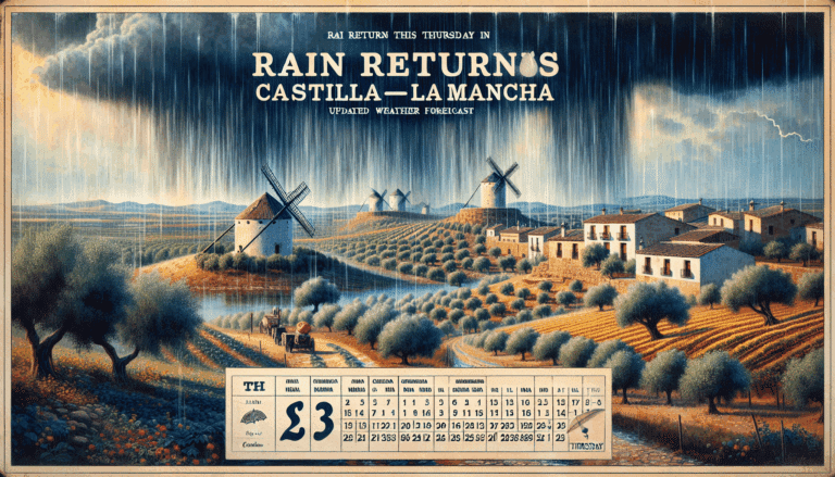 Lluvias De Regreso Este Jueves En Castilla-La Mancha: Previsión Meteorológica Actualizada