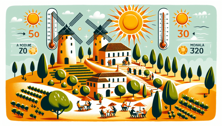 Previsión meteorológica para este lunes en Castilla-La Mancha: aumento de las temperaturas máximas