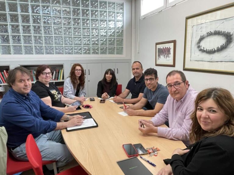 CCOO Albacete y Unidas Podemos Enfocan Objetivos Comunes en Reunión Ejecutiva