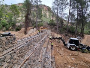 CHS finaliza los trabajos de emergencia para la mejora de la presa de La Fuensanta