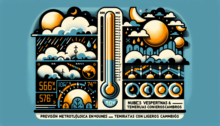Previsión meteorológica para este lunes en Castilla-La Mancha: nubes vespertinas y temperaturas con ligeros cambios