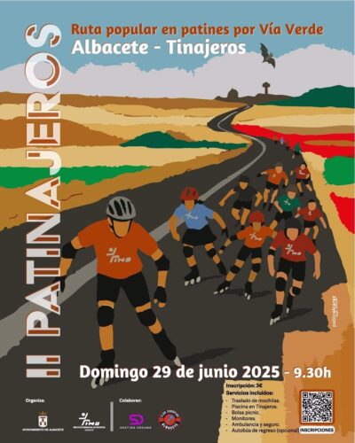 Albacete acogerá una nueva edición de la carrera Patinajeros el 29 de junio