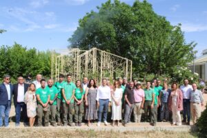 El Jardín Botánico de Castilla-La Mancha Inaugura Nueva Rosaleda Inspirada en el Jardín Crucero Tradicional Andalusí
