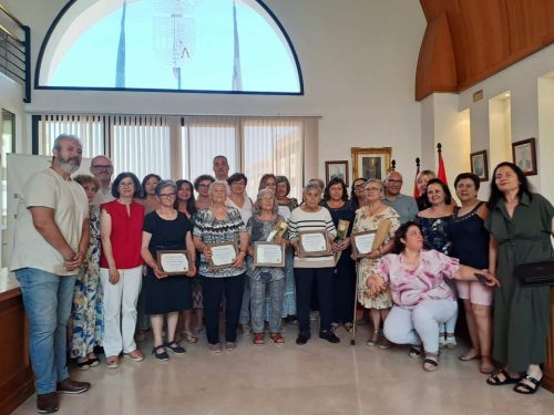 Homenaje en Ontur a las Pioneras de la Ayuda a Domicilio del Consorcio de Servicios Sociales de la Diputación
