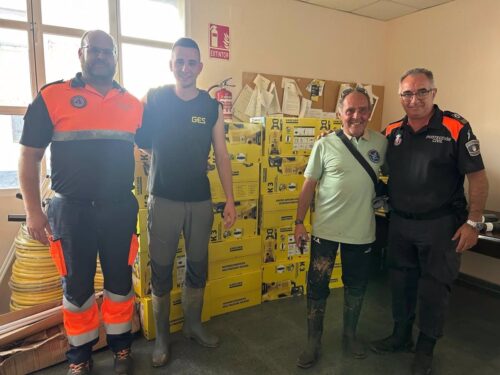 L’Horta Sud envía hidrolimpiadoras a pueblos de Aragón afectados por inundaciones