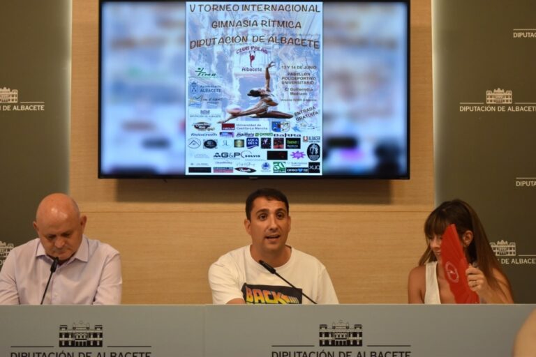 La Diputación Apadrina la Quinta Edición del Torneo de Gimnasia Rítmica en Albacete