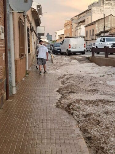 La Roda solicita la declaración de zona gravemente afectada por emergencia tras la tormenta del domingo