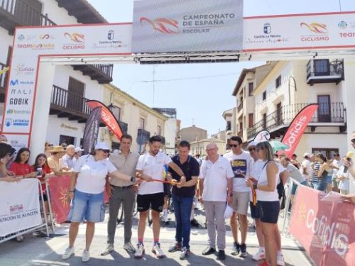 El Ejecutivo autonómico celebra que Castilla-La Mancha retome su papel como centro del deporte escolar en el ámbito nacional con un campeonato de ciclismo.