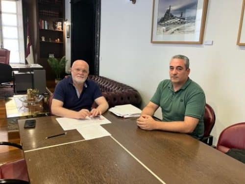 El delegado de la Junta y el alcalde de Ontur analizan inversiones en Bienestar Social y Educación Infantil